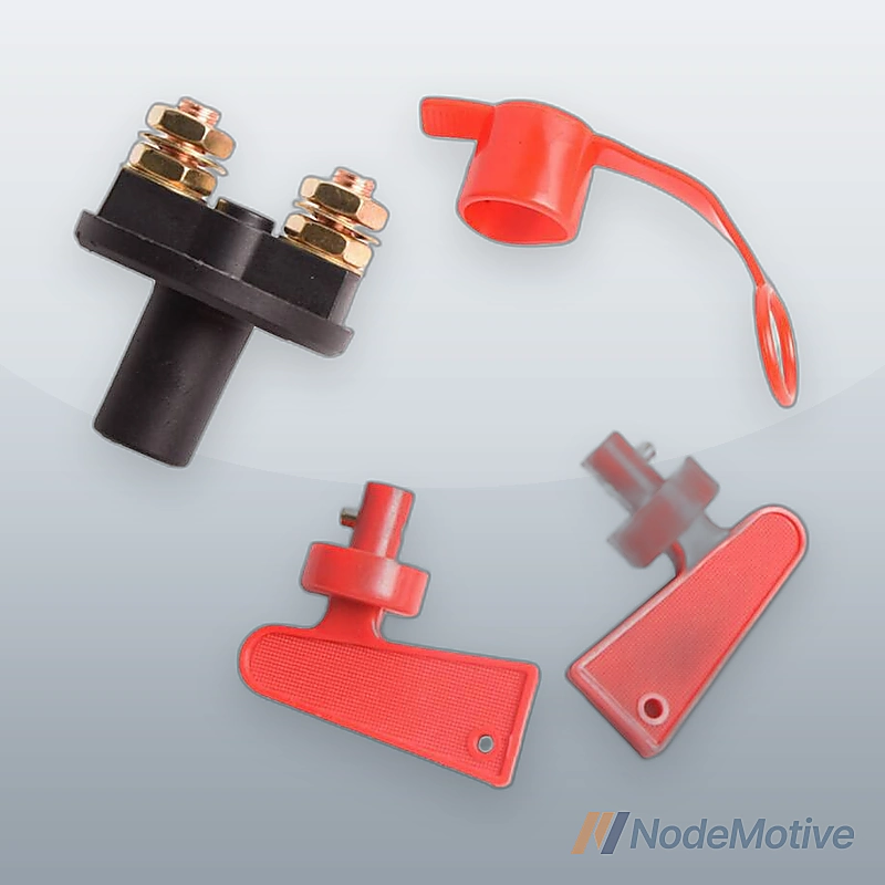 Battery Disconnect Isolator Cut Off Master Switch 12V/24V For Car Truck Boat Van