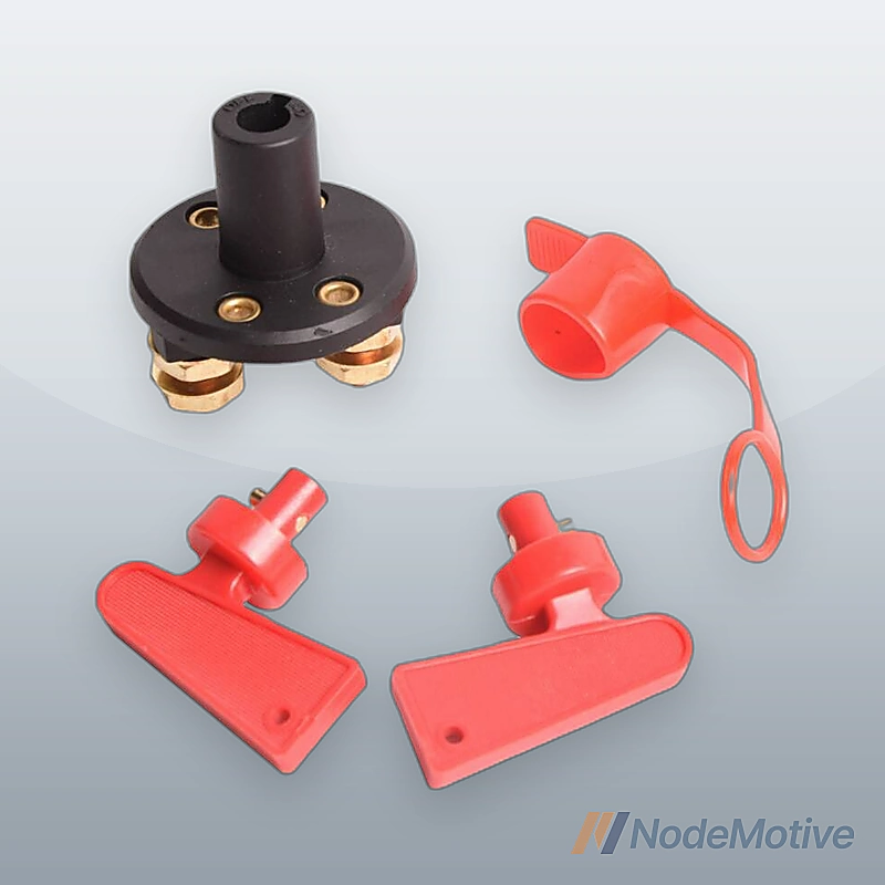 Battery Disconnect Isolator Cut Off Master Switch 12V/24V For Car Truck Boat Van