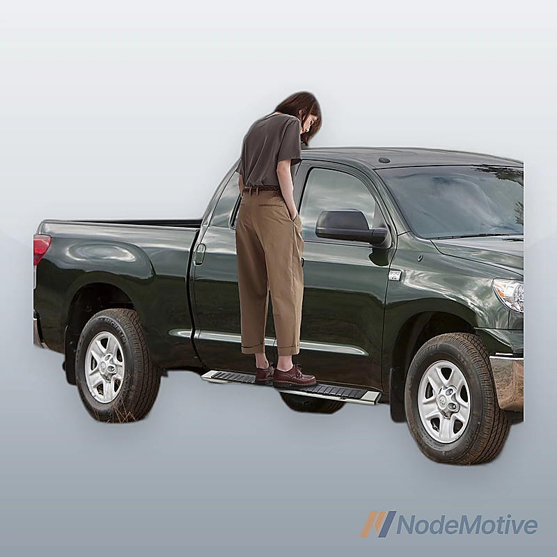 Side Step Nerf Bars Running Boards for 2007-2021 Toyota Tundra Double Cab,L+R