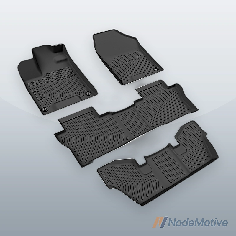 7 Passenger Floor Mats for 2016-2022 Honda Pilot/ Not Fit 8 Passenger Car