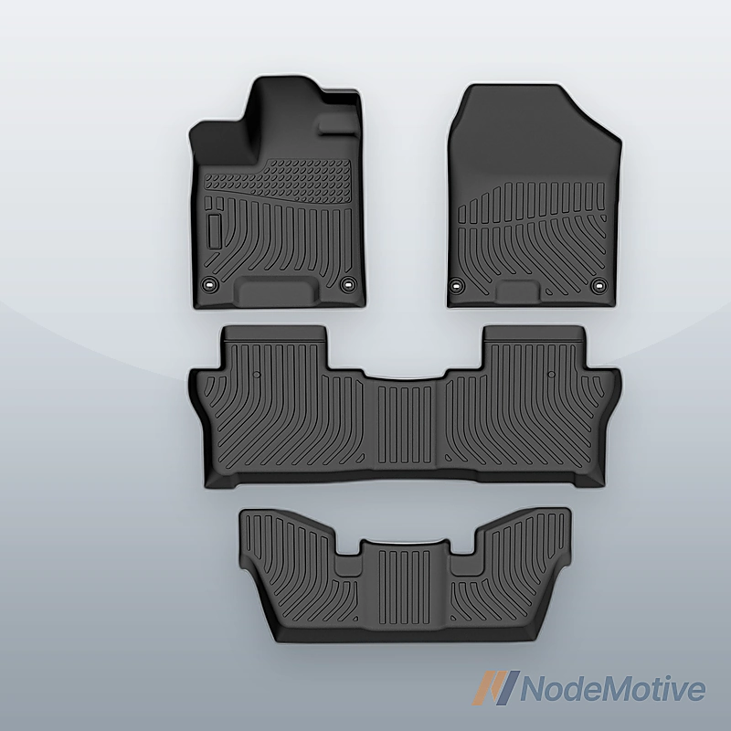 7 Passenger Floor Mats for 2016-2022 Honda Pilot/ Not Fit 8 Passenger Car