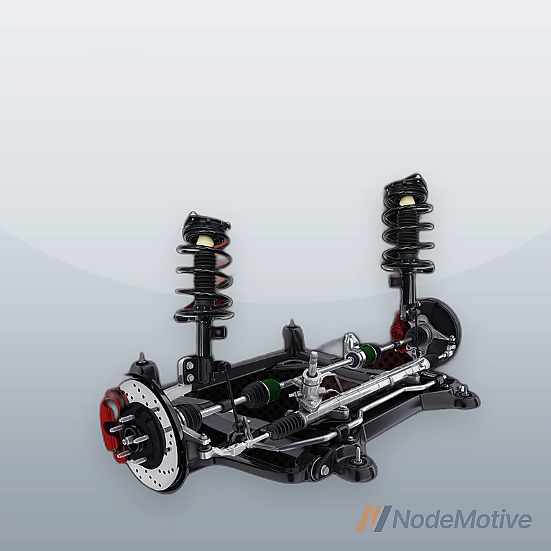 Front Coil Spring Struts&Rear Shocks for 2007-2012 Nissan Sentra