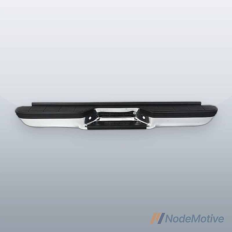 Step Bumper Assembly For 1988-1998 Chevrolet C1500 K1500 Fleetside Chrome Steel