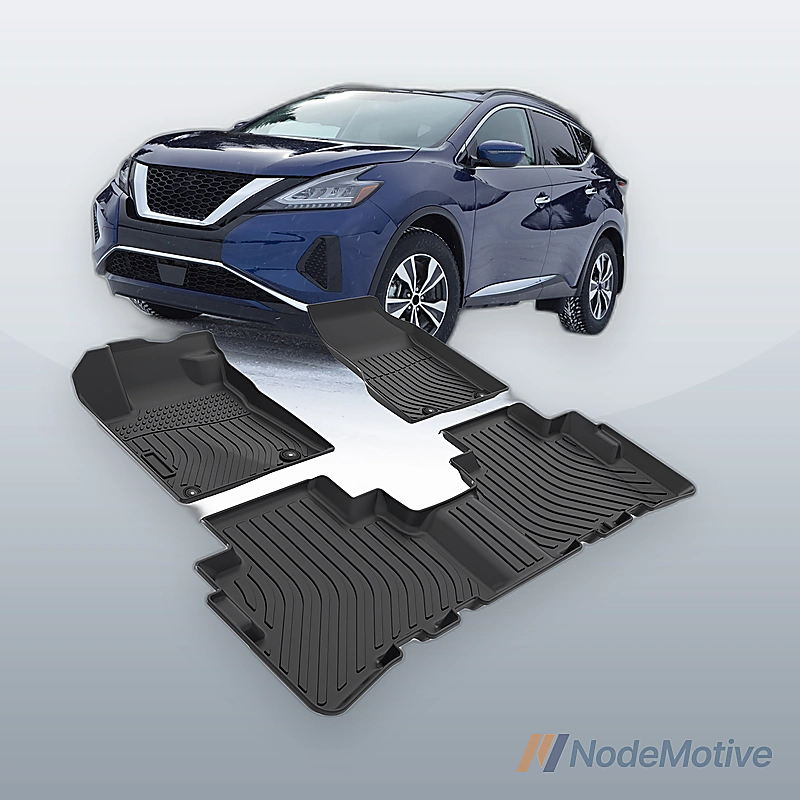 Floor Mats Liners Replacement for Nissan Murano 2019-2023 All Weather Waterproof