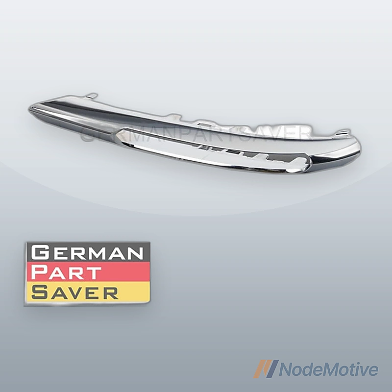 New 2pcs Front Bumper Fog Light Grille & Trim Right For Mercedes Benz E350 E550