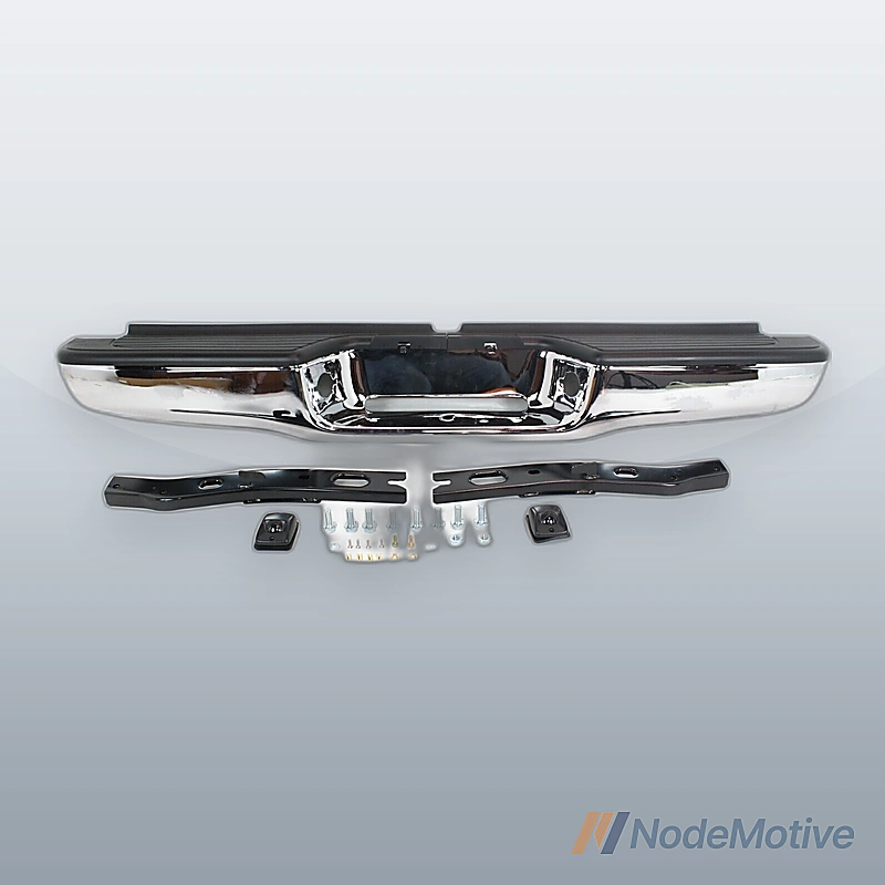 Steel Bumper Assembly For 95-04 Toyota Tacoma Chrome Steel With Mounting Bracket