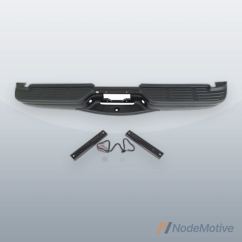 Step Bumper For 1999-2007 Ford F-250 Super Duty Rear Powdercoated Black