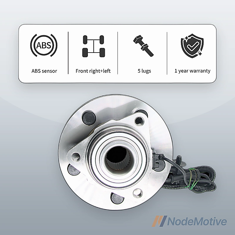 2* Front Wheel Hub Bearings Assembly for 2006 - 2008 Dodge Ram 1500 w/ ABS