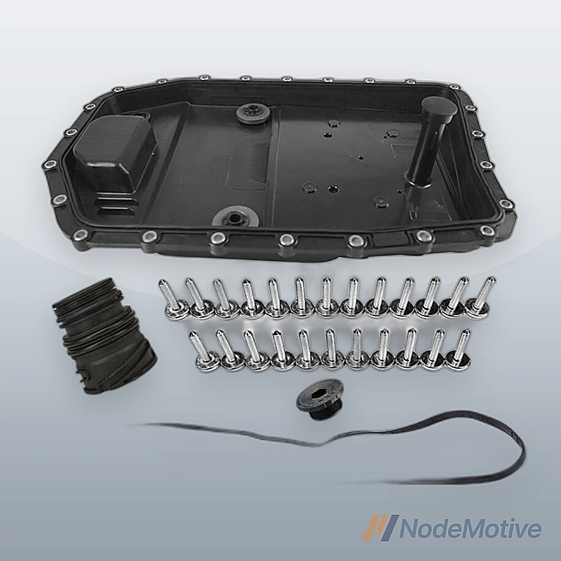 For BMW 6HP19 Transmission Oil Pan w/ Filter + Gasket + Screw + Sealing Sleeve