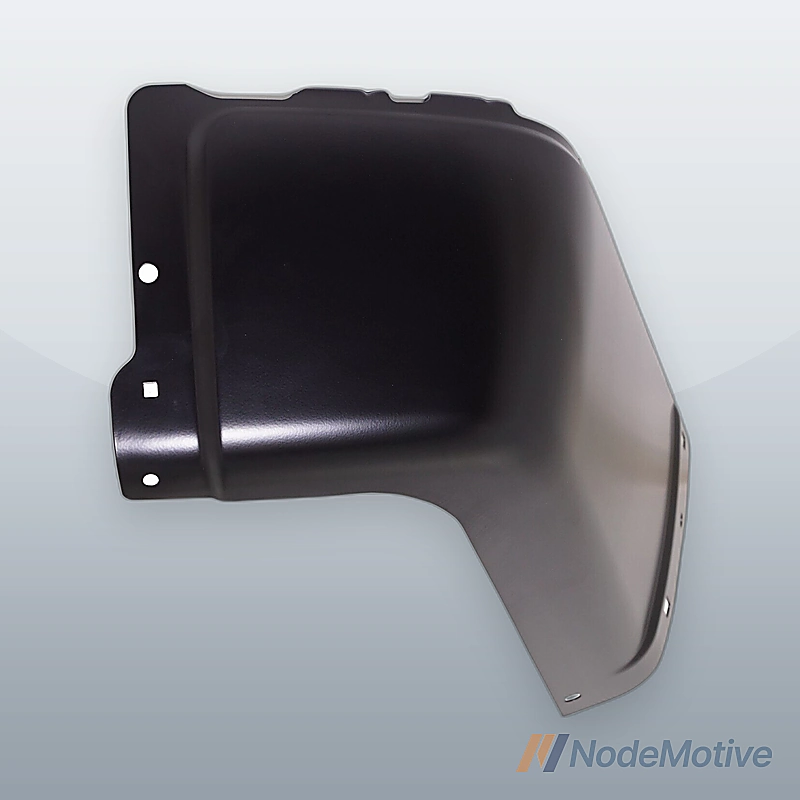 Bumper End Cap For 2007-2013 Chevrolet Silverado 1500 Rear Left Painted Black