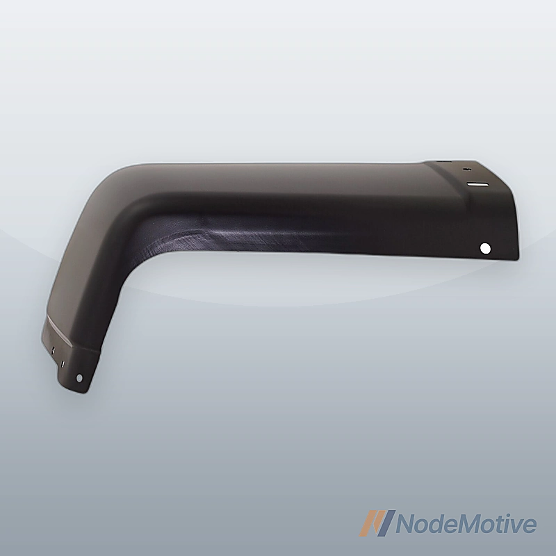 Bumper End Cap For 2007-2013 Chevrolet Silverado 1500 Rear Left Painted Black