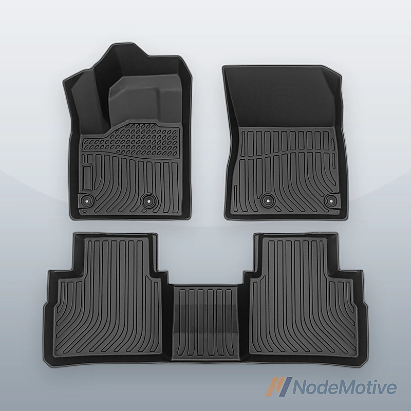 Car Floor Mats for 21-23 Nissan Rogue,All-Weather TPE Rubber Floor Mats Black