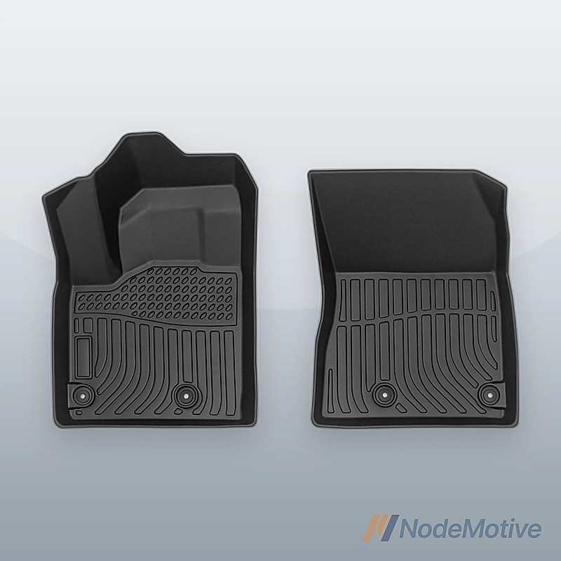 Car Floor Mats for 21-23 Nissan Rogue，All-Weather TPE Rubber Floor Mats Black