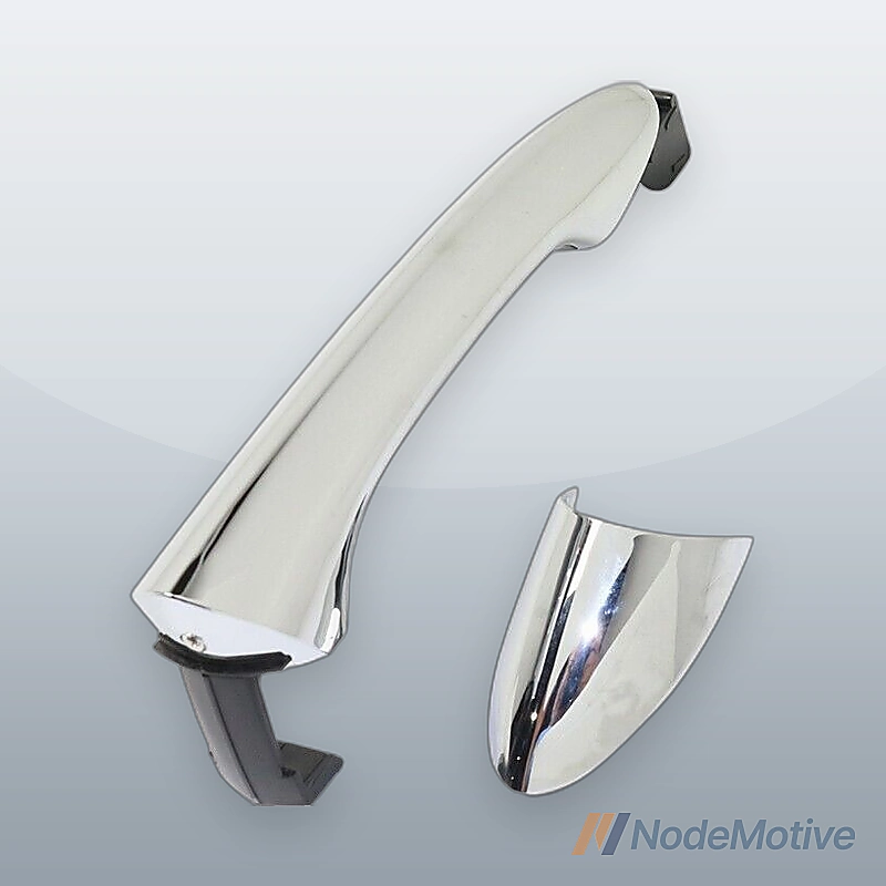 Exterior Door Handle For 2011-2015 Hyundai Sonata Rear LH or RH Chrome Plastic