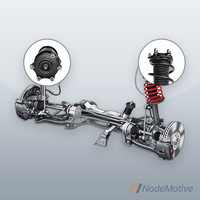 Front Complete Left & Right Shock Struts w/ Coil Spring For 2007-2014 Honda CR-V