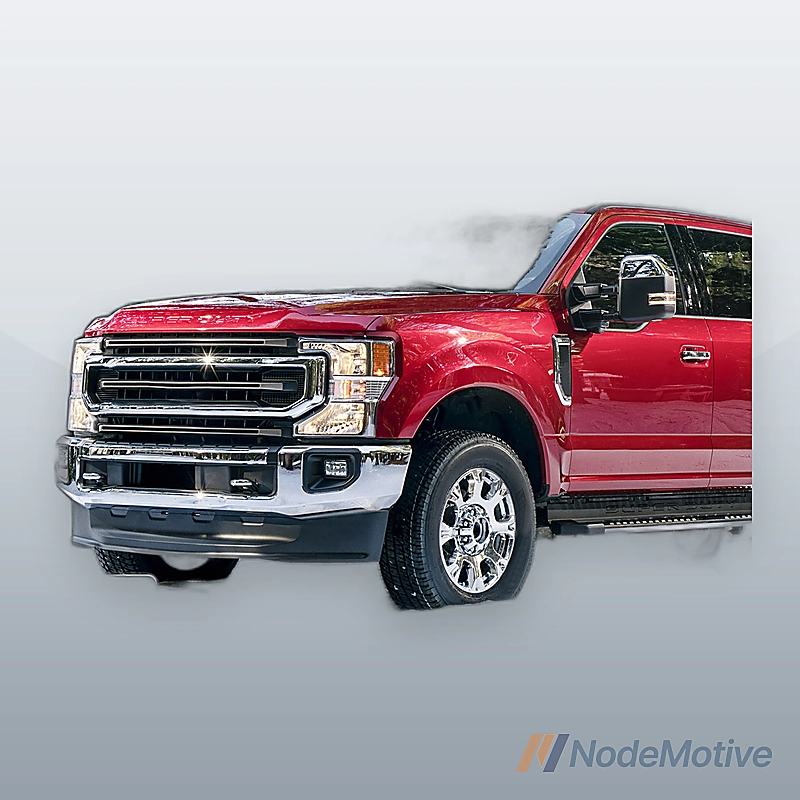 Chrome Steel Front Bumper Face Bar for 2020 2021 2022 Ford F250 F350 w/ Fog