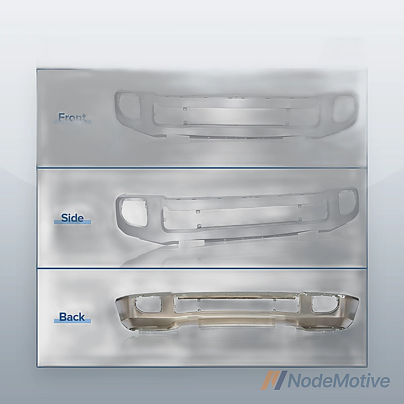 Chrome Steel Front Bumper Face Bar for 2020 2021 2022 Ford F250 F350 w/ Fog