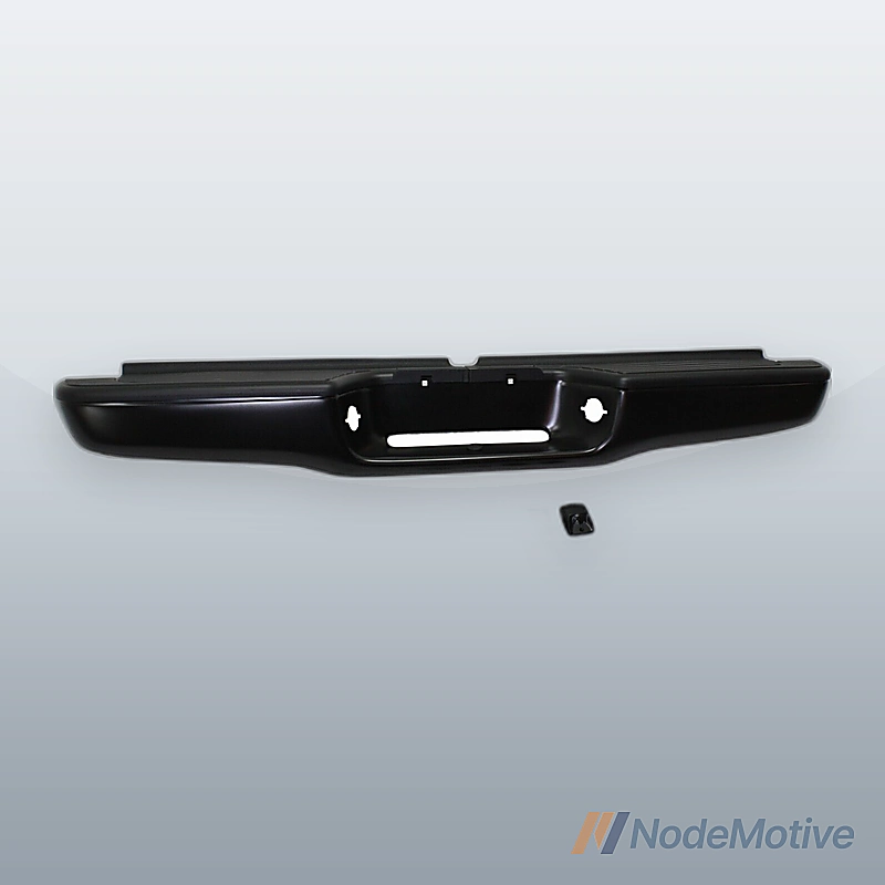 Step Bumper For 1995-2004 Toyota Tacoma Rear Powdercoated Black Assembly