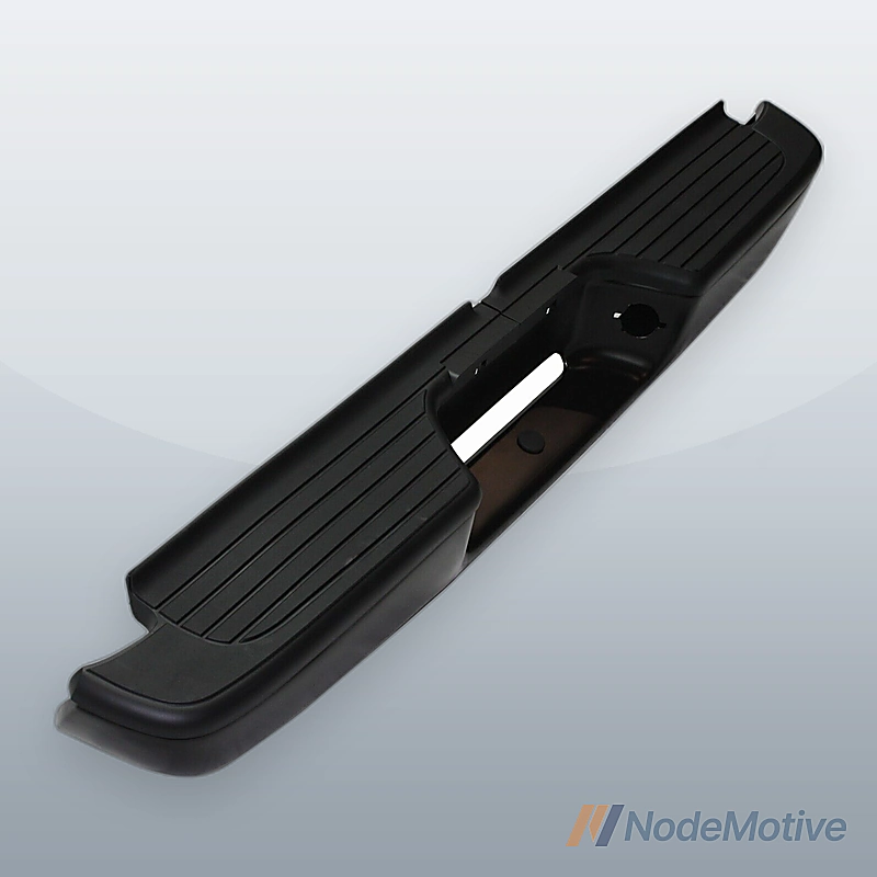 Step Bumper For 1995-2004 Toyota Tacoma Rear Powdercoated Black Assembly