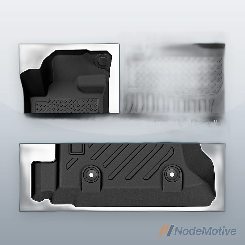 Car Floor Mats for2015-2019 Subaru Legacy Black All-Weather TPE Rubber