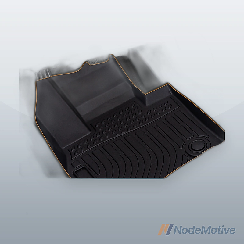 Car Floor Mats for2015-2019 Subaru Legacy Black All-Weather TPE Rubber