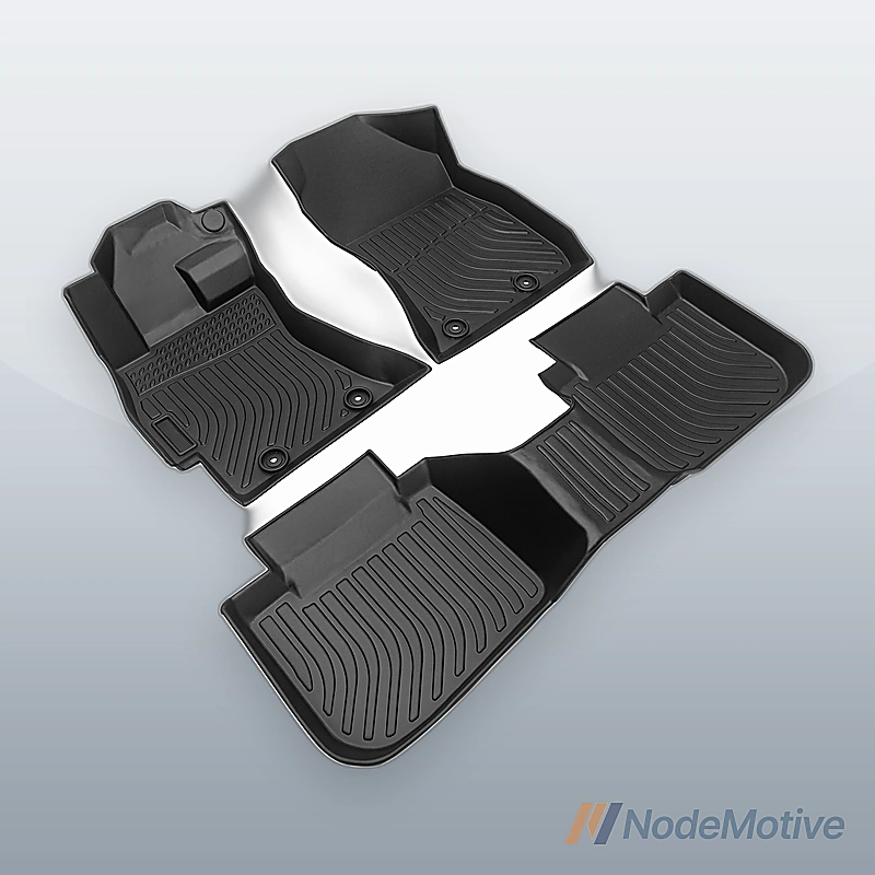 Car Floor Mats for2015-2019 Subaru Legacy Black All-Weather TPE Rubber