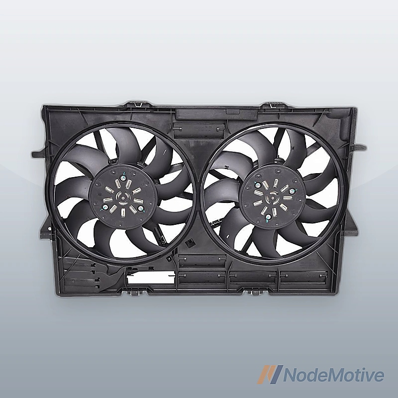 Radiator Cooling Fan Assembly Fits Porsche Macan 2.9L 3.0L 3.6L 15-22