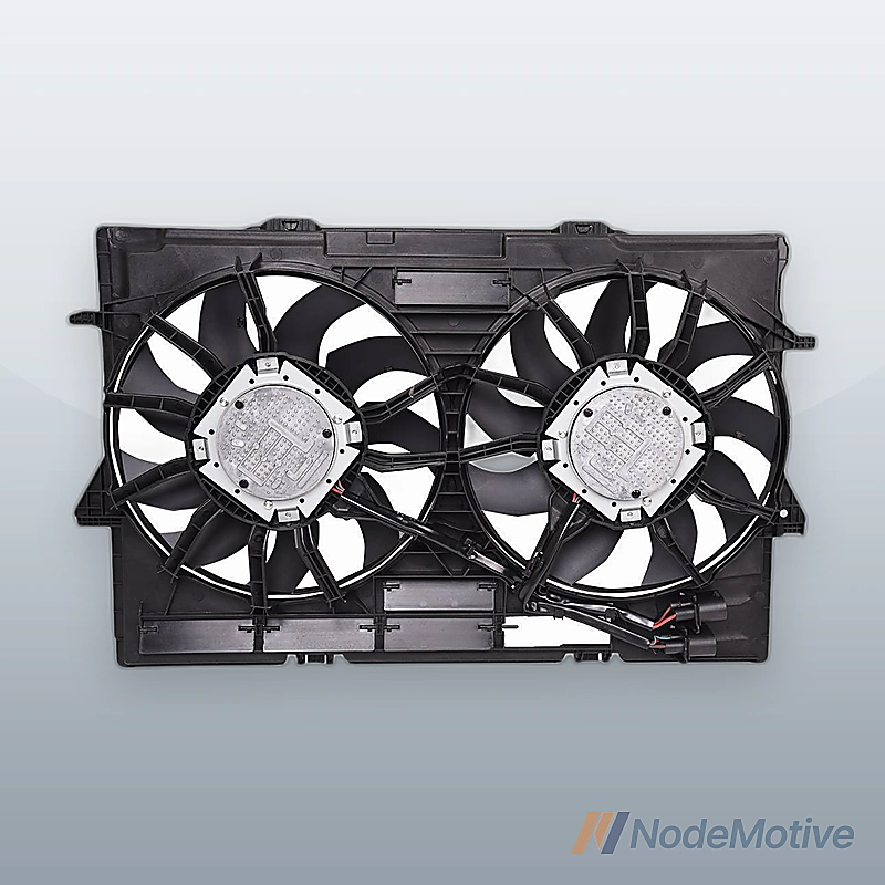 Radiator Cooling Fan Assembly Fits Porsche Macan 2.9L 3.0L 3.6L 15-22