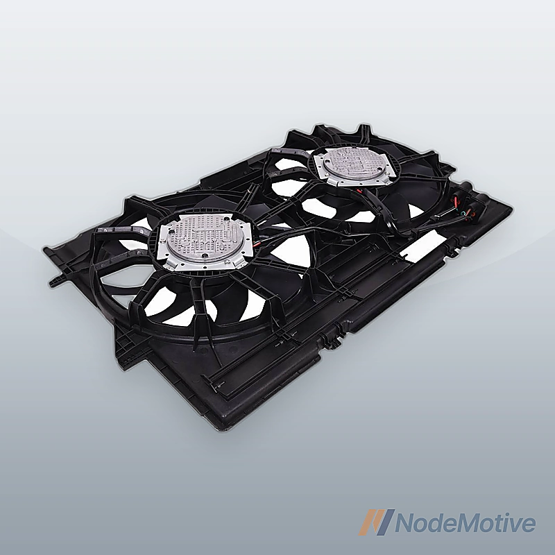 Radiator Cooling Fan Assembly Fits Porsche Macan 2.9L 3.0L 3.6L 15-22