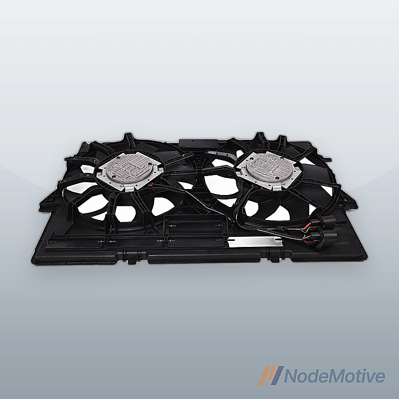 Radiator Cooling Fan Assembly Fits Porsche Macan 2.9L 3.0L 3.6L 15-22