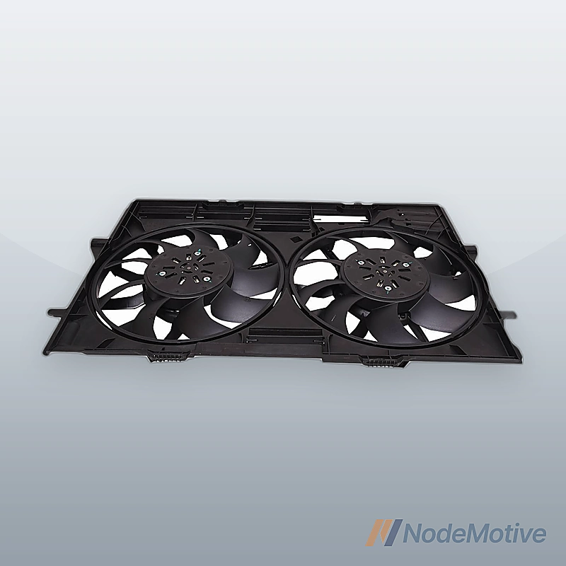 Radiator Cooling Fan Assembly Fits Porsche Macan 2.9L 3.0L 3.6L 15-22