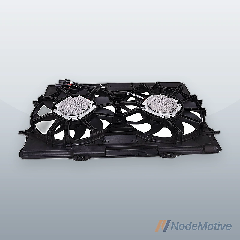 Radiator Cooling Fan Assembly Fits Porsche Macan 2.9L 3.0L 3.6L 15-22
