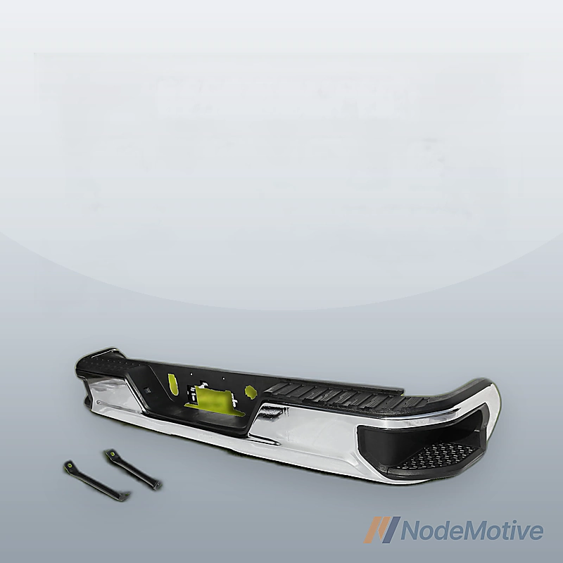 Chrome Rear Step Bumper Face Bar for 2019-2024 Chevy Silverado GMC Sierra