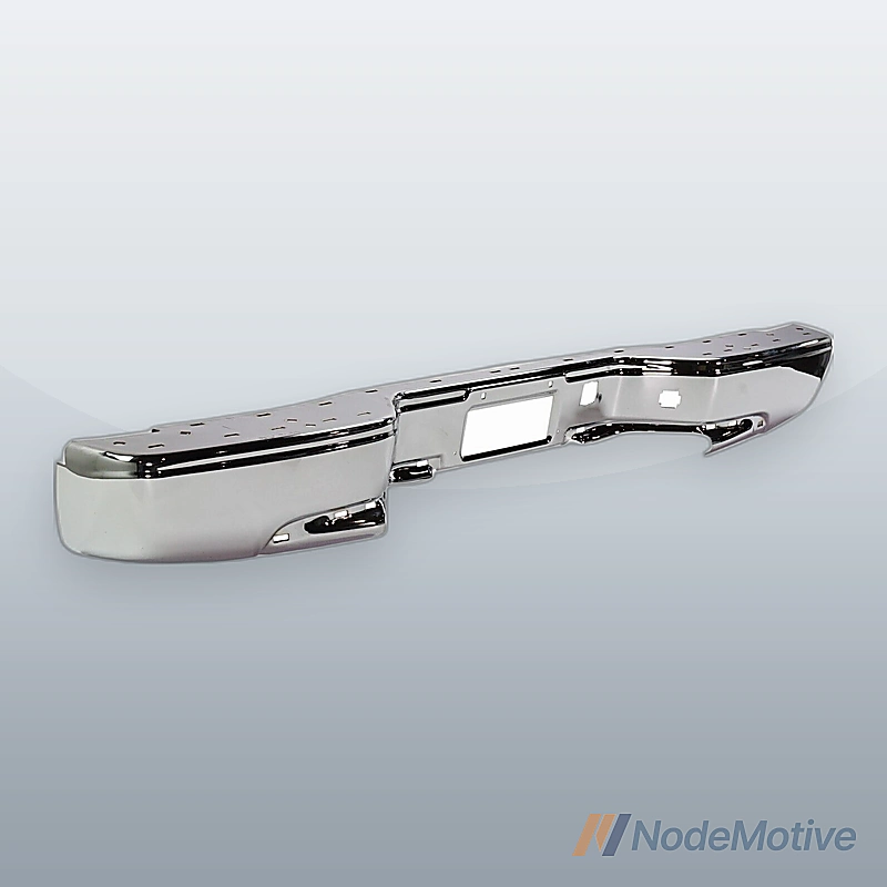 Step Bumper For 1999-2004 Chevrolet Silverado 2500 Rear Chrome