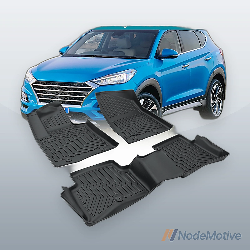 For 2019-2021 Hyundai Tucson 2017-2022 Kia Sportage Floor Mats All-Weather TPE