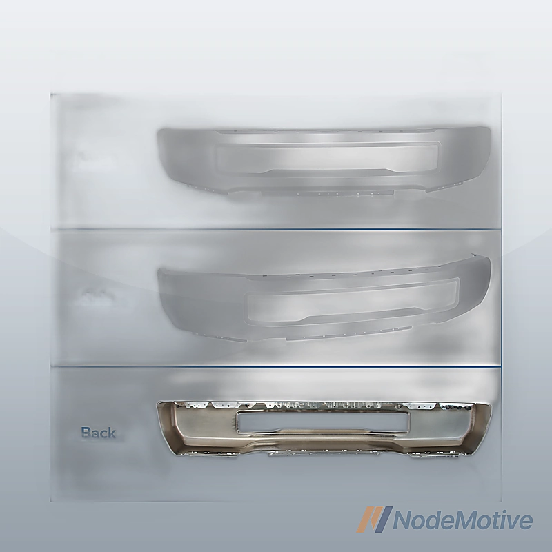 Chrome Steel Front Bumper Face Bar for 2017-2019 Ford F-250 F-350 Super Duty