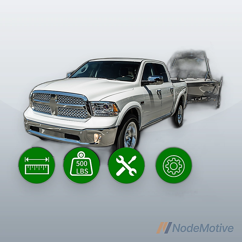 Running Board for 09-18 Ram 1500 Crew Cab 10-22 Ram 2500/3500 19-23 1500 Classic