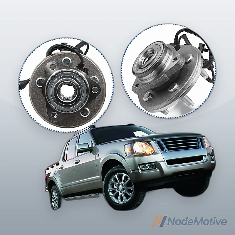 2* Front Wheel Hub Bearings for 2007 - 2010 Ford Explorer Sport Trac 4.0L 4.6L
