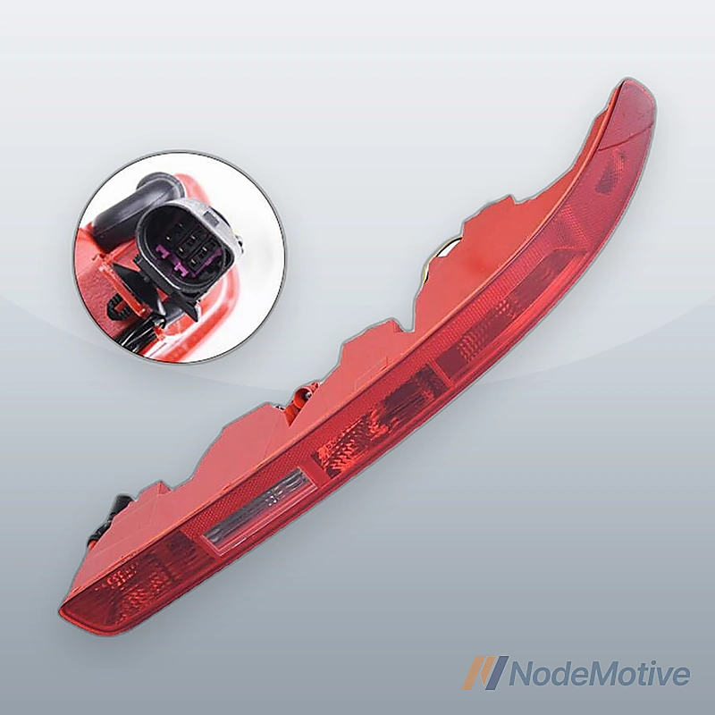 Rear Left Lower Five-Hole Backup Bumper Reverse Taillight for Audi Q7 2007-2015