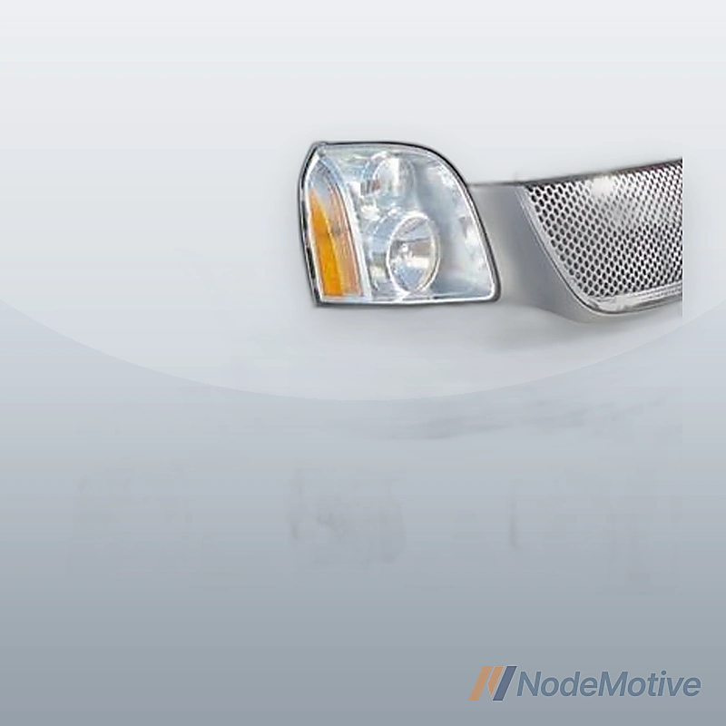 Headlight for 2007-2014 GMC Yukon XL 1500 XL 2500,Clear Lens, 1 Pair Headlamps