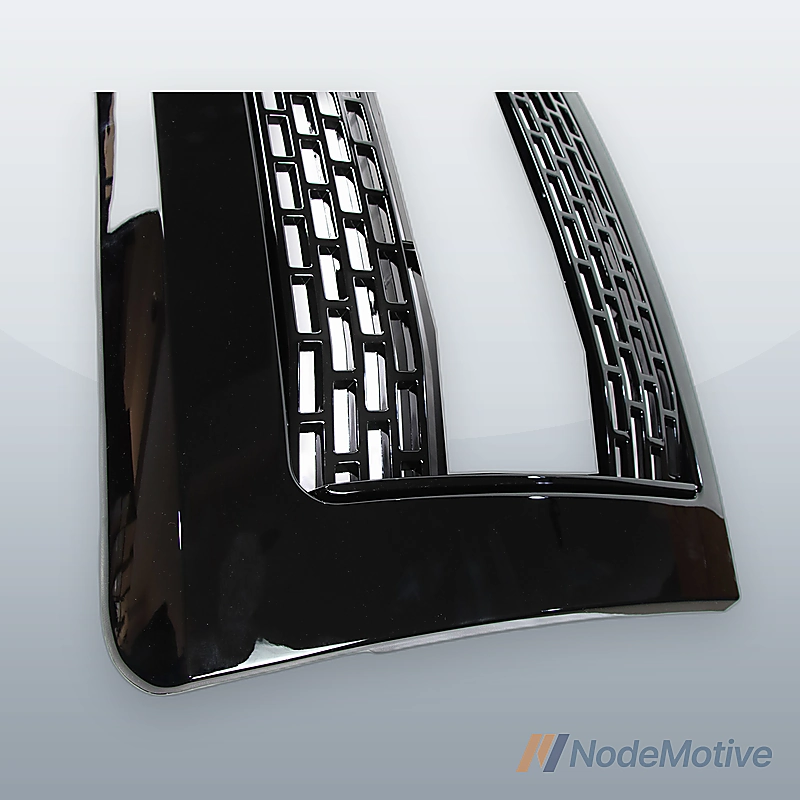 Car Front Grill for 2009-2014 Ford F-150 Gloss Black Grille