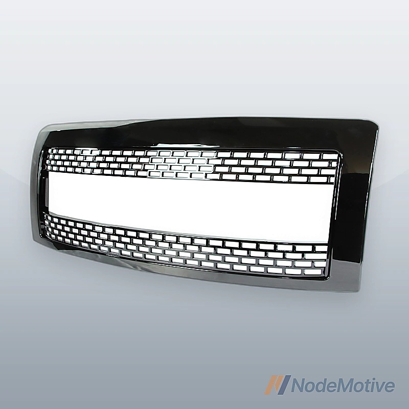 Car Front Grill for 2009-2014 Ford F-150 Gloss Black Grille