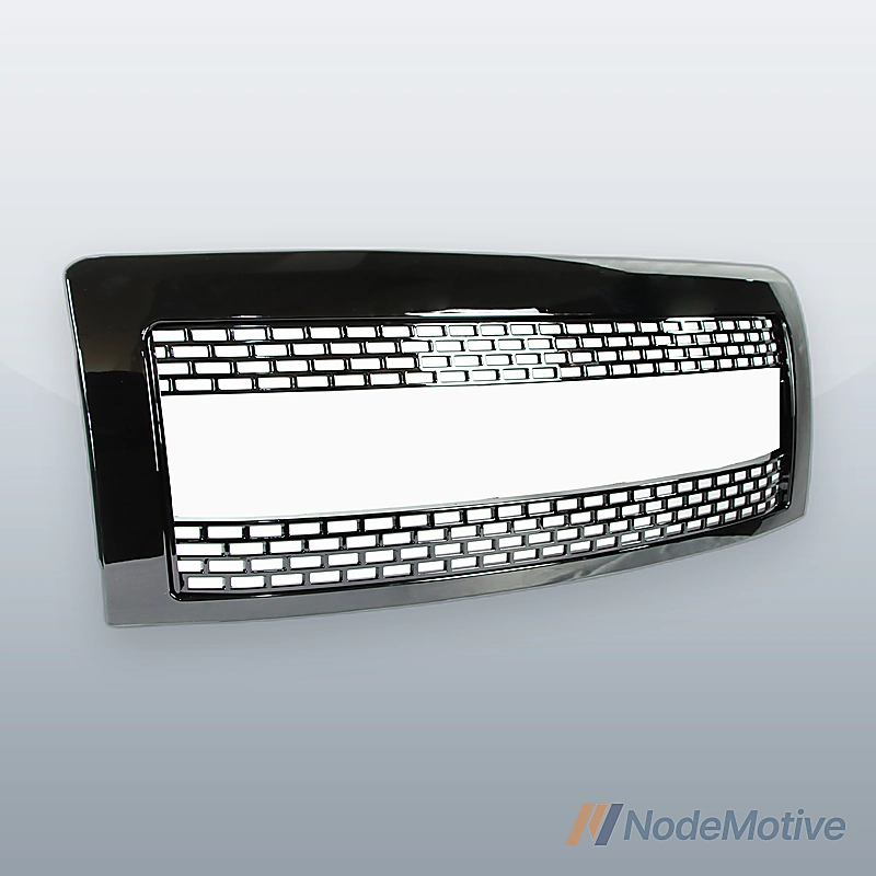 Car Front Grill for 2009-2014 Ford F-150 Gloss Black Grille