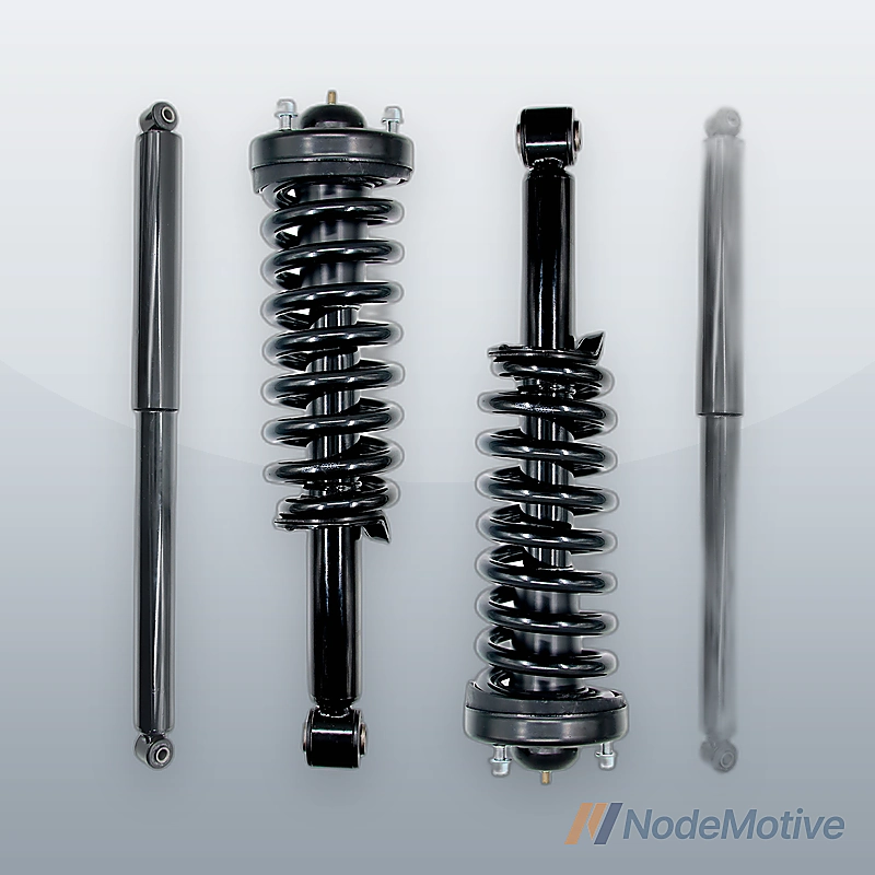 Front for Struts w Springs & Rear shocks for 2009-2013 Ford F-150 4WD