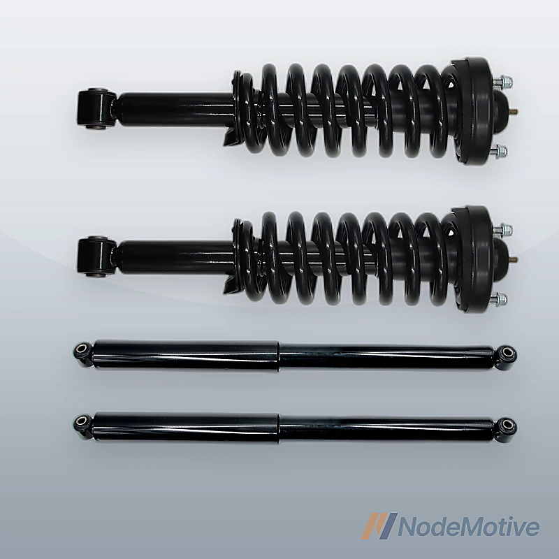 Front for Struts w Springs & Rear shocks for 2009-2013 Ford F-150 4WD