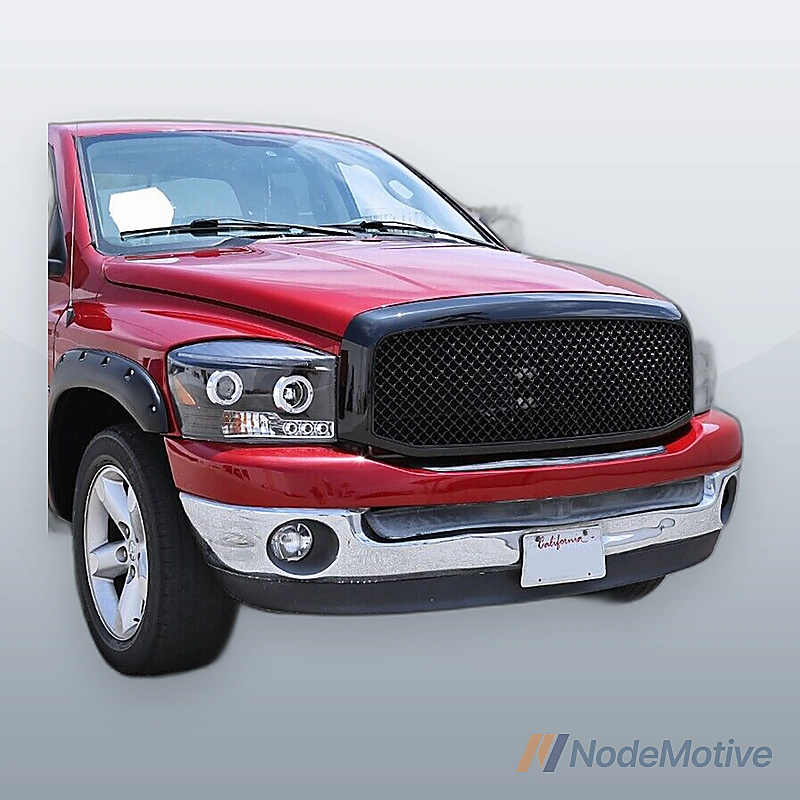 Front Grill for 2006-2008 Dodge Ram 1500 2500 3500 Mesh Style Glossy