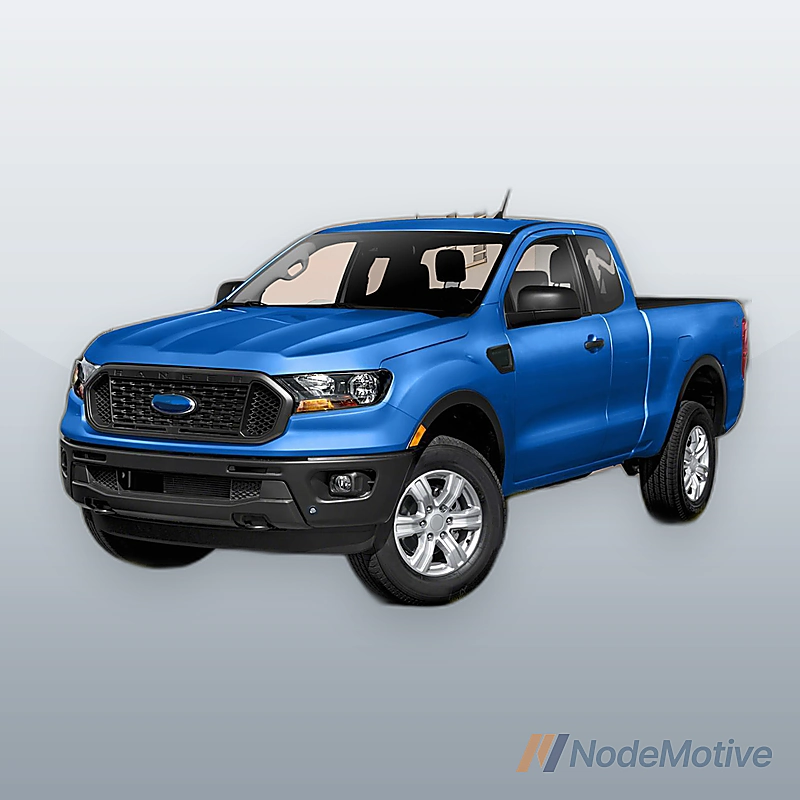 Paintable Steel Front Bumper For 2019-2023 Ford Ranger With Sensor Holes