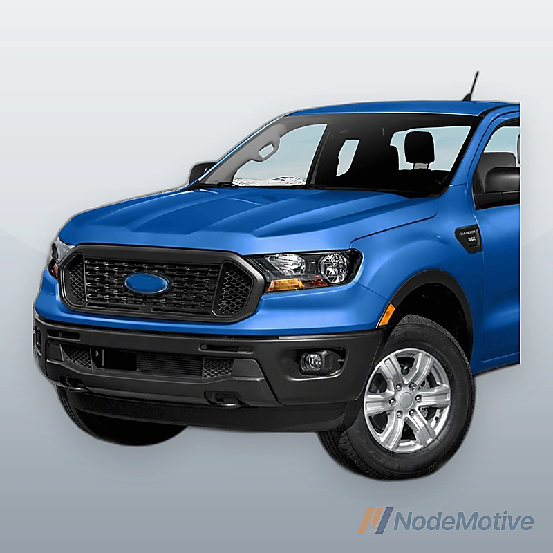 Paintable Steel Front Bumper For 2019-2023 Ford Ranger With Sensor Holes