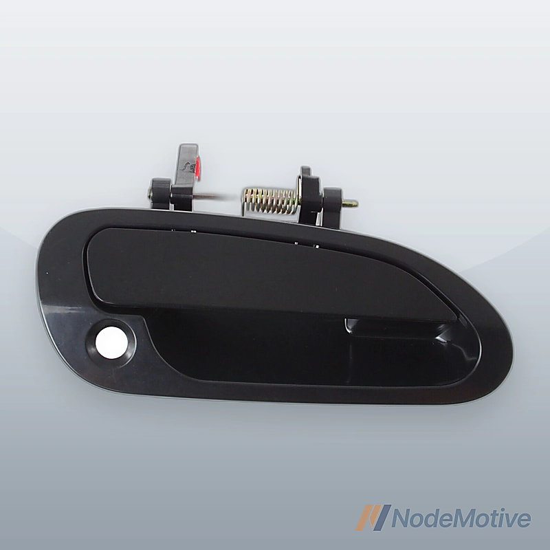 Exterior Door Handle For 98-2002 Honda Accord Front Passenger Sedan Smooth Black