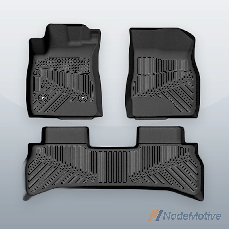 2 Row Floor Mat Set for 2021-2024 Chevrolet Trailblazer (FWD Only)